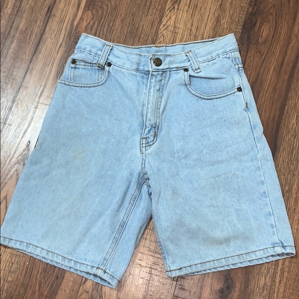Vintage denim shorts